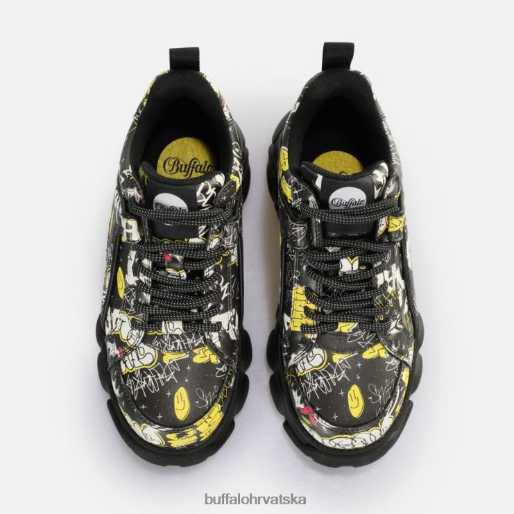 crni grafit Buffalo cld corin tenisica low vegan |tenisice TDD6T209